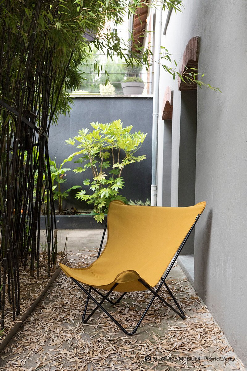  LAFUMA Pop Up XL - Vlinderstoel - Inklapbaar - Curry