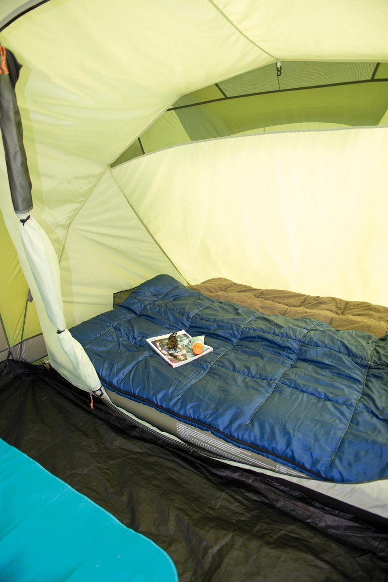  Coleman Bering 4 Vis-a-Vis Tent - Familietent - 4-Persoons - Groen