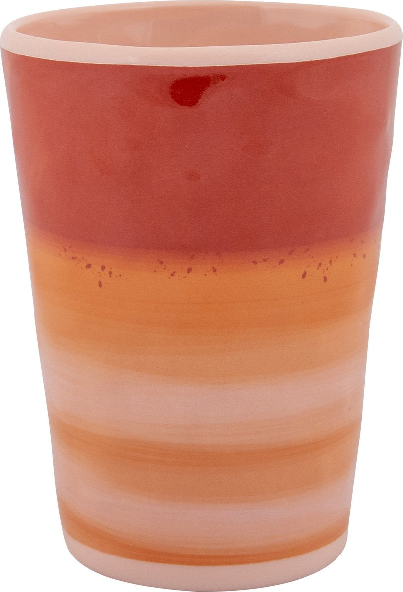  Bo-Camp - Beker - Halo - 400 Ml - 4 Stuks - Terra