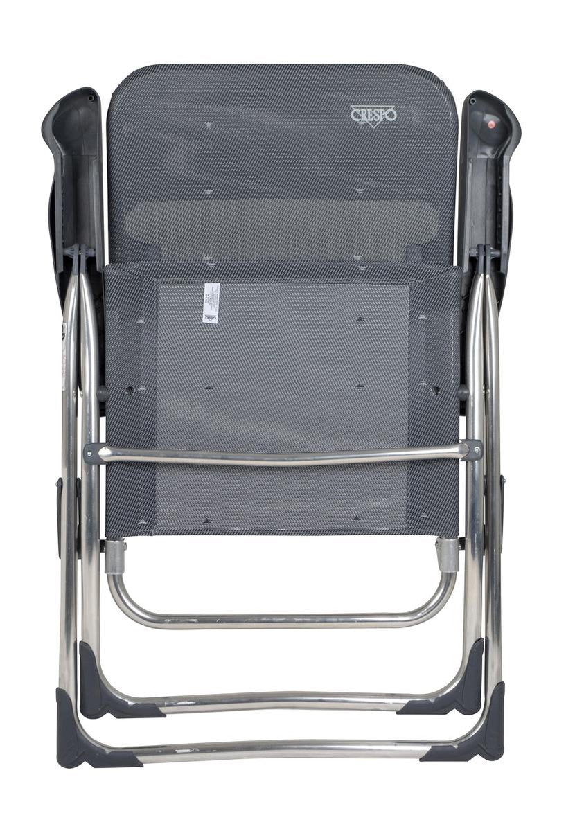  Crespo AL-212 - Campingstoel - Verstelbaar - Donker Grijs