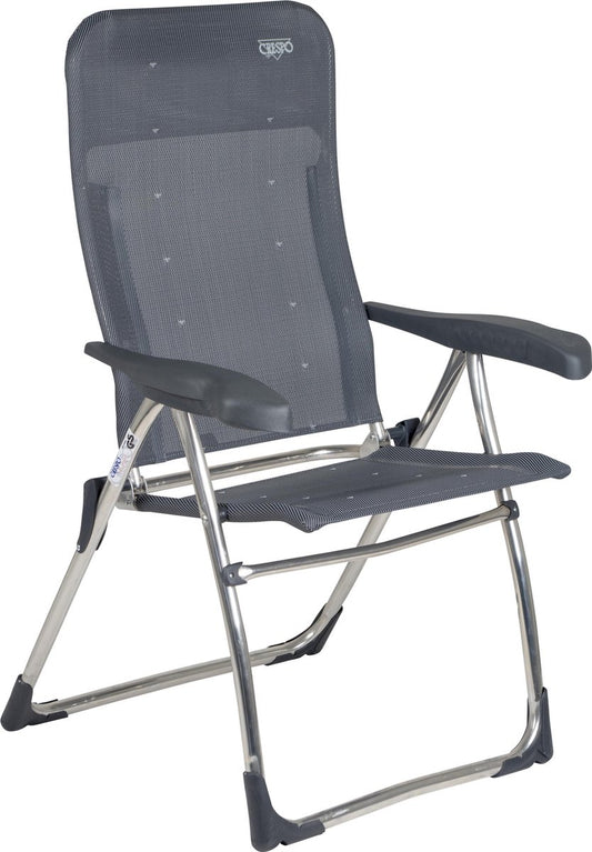  Crespo AL-212 - Campingstoel - Verstelbaar - Donker Grijs