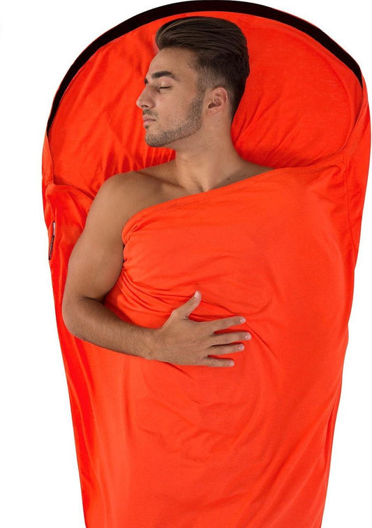  Sea To Summit - Reactor Extreme Thermolite® Mummy Liner - Lakenzak - Extra Verwarmend - Rood
