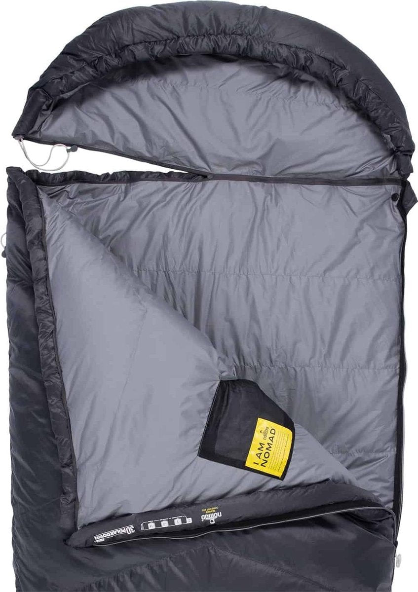  NOMAD® Taurus Comfort 550 Slaapzak - Dekenmodel - Max Lichaamslengte 190 Cm