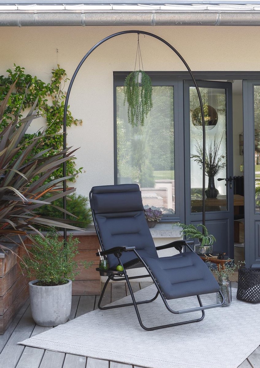  Lafuma RSX Clip Air Comfort - Relaxstoel - Verstelbaar - Inklapbaar - Zero Gravity - Acier