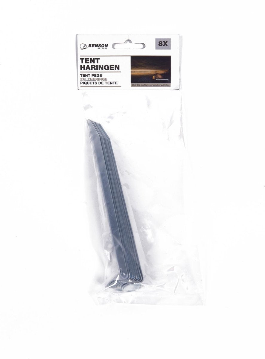  Benson Tentharingen 18 Cm - 8 Stuks