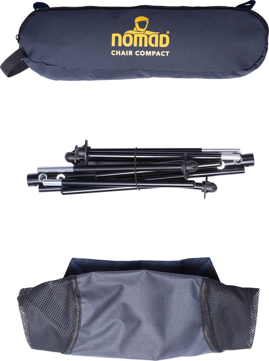  NOMAD® Campingstoel Compact | Ultra Lichtgewicht | Gemakkelijk Meenemen | Supersterk | Comfortabel | Snel Op Te Zetten
