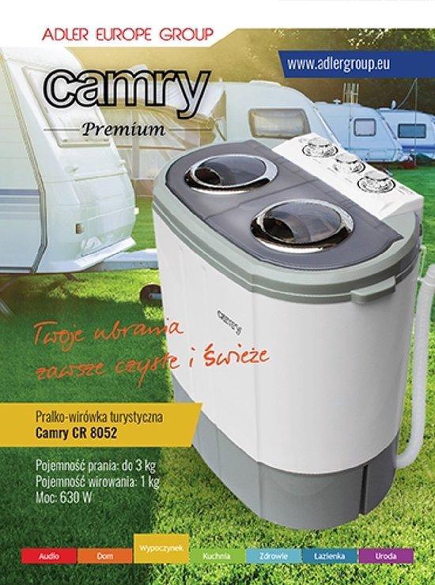  Camry CR 8052 Mini Wasmachine