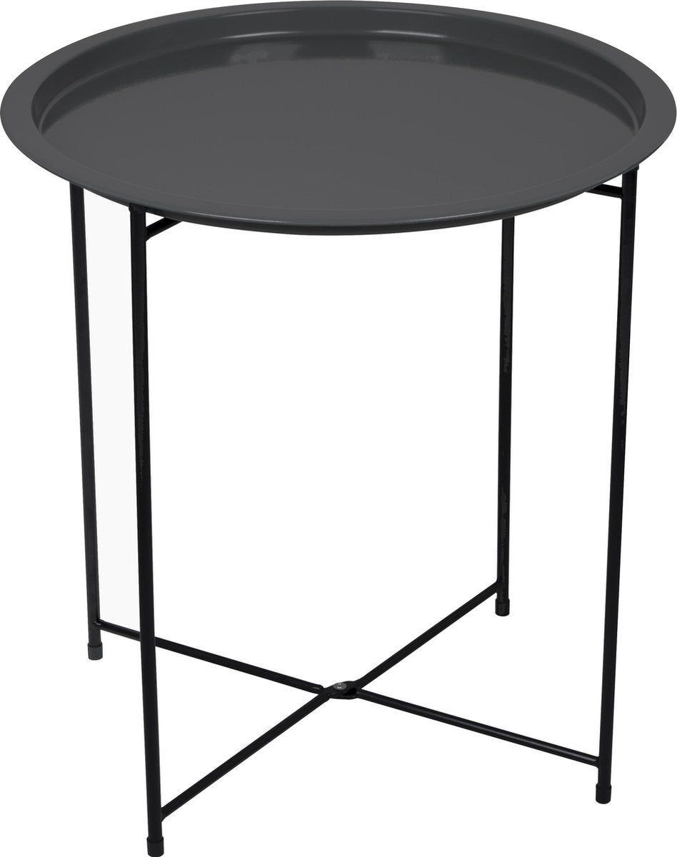  Bo-Camp Urban Outdoor - Bijzettafel - Harlem - Zwart