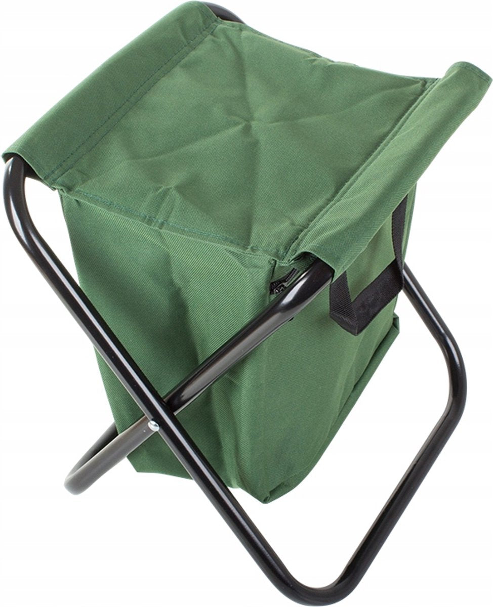  Viskrukje - Visserstoel - Campingstoel - Toeristen Visstoel - Reiskruk - Zak Met Ritssluiting - Opvouwbaar - Draagbaar - 26 CM - Rheme