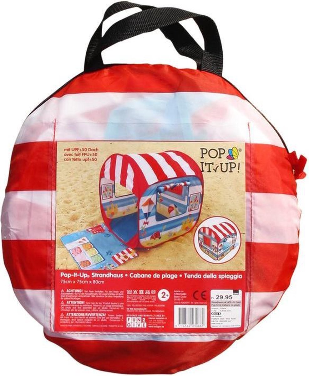  Pop-Up Strandtent: Beach Hut - Speeltent